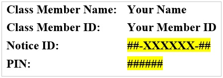 Gregory v. Tubi, Inc. - Claim Form Selection